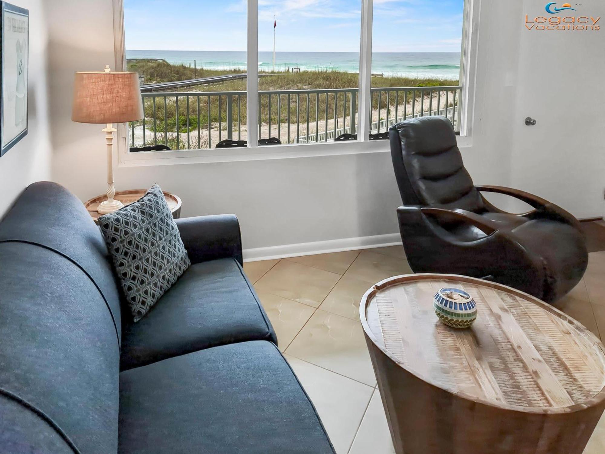 Is9-Cozy Upstairs Beachfront Condo - King Beds Fort Walton Beach Kültér fotó